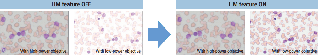 Освещение с функцией LIM